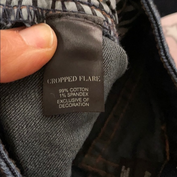 EUC White House Black Market Crop Jeans 8 - Picture 10 of 10